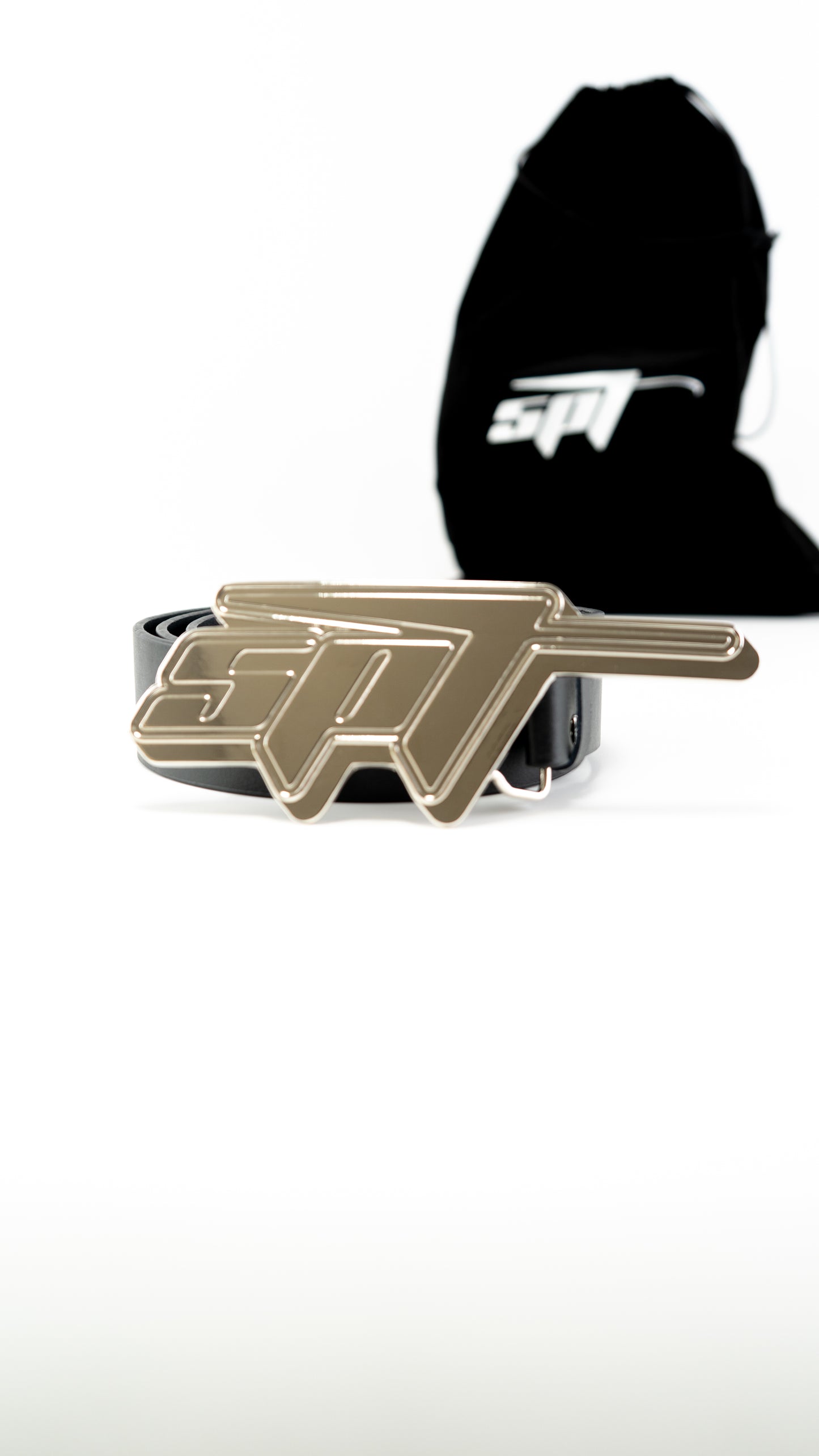 5PT LOGO BUCKLE BELT