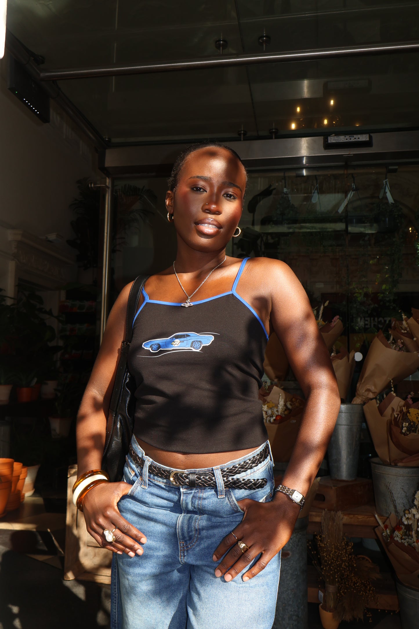 Black Trackside Tank