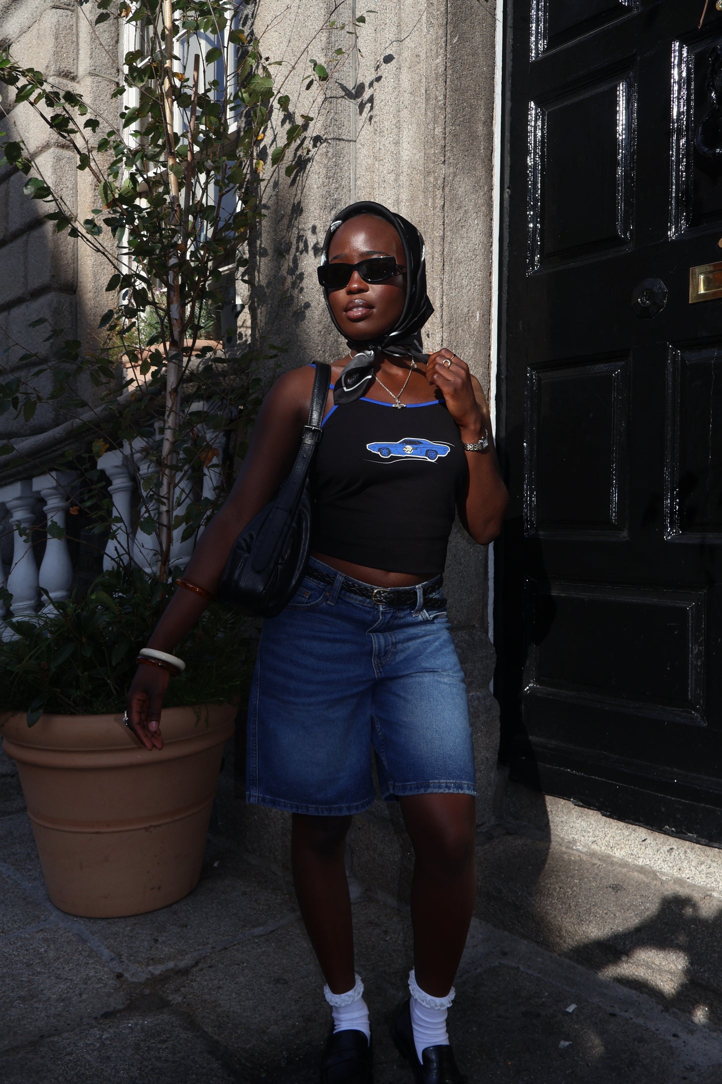 Black Trackside Tank